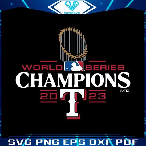 texas rangers world series champions logo